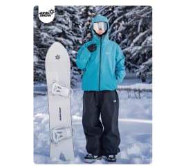 John Snow New Warm Snow Wear For Men And Women Waterproof Breathable Snowboard Jacket And Pants Outdoor Professional Ski Suit