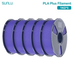 SUNLU 5KG PLAPLUS Filament 1.75MM Neatly Arranged No Knots No Bubble Eco-Friendly Non-Toxic Odorless Bright Color Good Toughness