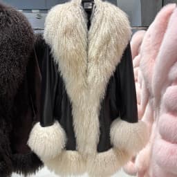 YOLOAgain Mongolia Sheep Fur Jacket Women Real Leather Coat Suede Jacket