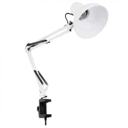 Swing Arm Desk Eye Protection Lamp with Rotatable Lamp Head And Clamp Mount Support 360 Degree Rotation for Office / Home