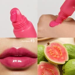 Summer Lip Balm Moisturizing Mirror Lip Gloss Lip Vanilla Mint Iced Coffee Cake Smell Lipstick Transparent Lip Oil Makeup