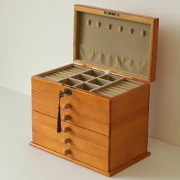 Solid Wood Jewelry Display Box Retro Storage Boxes Bracelet Necklace Earring Ring Jewelry Boxes Accessories Display Storage Box