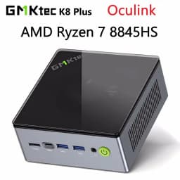 GMKtec K8 Plus AMD Ryzen 7 8845HS MINI PC Support Oculink WIFI6 BT5.2 Wins11Pro DDR5 5600Mhz PCIe SSD Desktop Gamer Computer