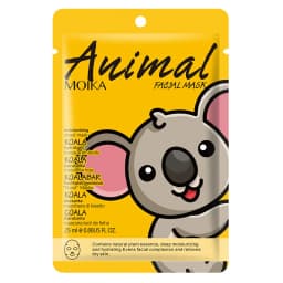 8pcs Animal Moisturizing Face Mask Improve Roughness & Dryness Skin Care Smoothing Facial Collagen Hyaluronic Acid Sheet Masks
