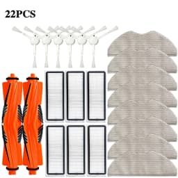For Xiaomi Robot Vacuum H40 / OV51 Accessories Main Side Brush Mop Cloth HEPA Filter Dust Bag Replacement Spare Parts