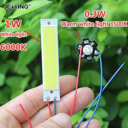 DC 3.7-5V Double LED Light Board With Control Switch Used For Flashlight Night Lighting Desk Lamp DIY Accessory