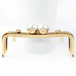1/2Pcs 20cm Pearl Head Metal Purse Frame Bag Handle Kiss Clasp for Women HandBag Wallet Sewing Brackets DIY Bags Accessories