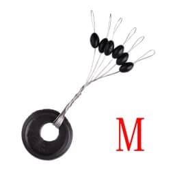 60pcs/set Resistance Space Beans Stopper Not To Hurt The Line Vertical Beans Carp Fishing Tackle Accessories Easy Use
