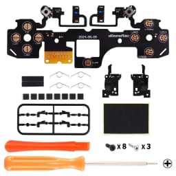 eXtremeRate Ergonomic Micro Switch Tactile Clicky Hair Trigger Kit for ps5 Controller BDM-030 Shoulder Buttons, Mouse Click