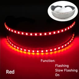 High Quality Luminous Glasses Cyberpunk Glowing Glasses Cool Glasses Glow in the Dark for Bar Night Club Dance Show Props