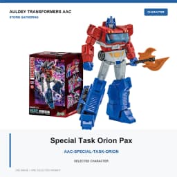 IDW Transformers Collectible Figure AULDEY AAC Blind Box Storm Gathering Mecha Model Optimus Orion 30+ Joint Action Figure Toys