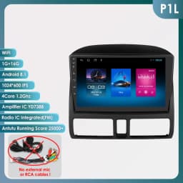 Car Intelligent Systems Carplay Android Auto Radio for Honda CR-V 2 CRV 2001-2006 AutoRadio Car Multimedia Player GPS Stereo DSP