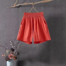 Cotton Linen Loose Fit Summer Thin White Casual Pants High Waist Nine Points Harlan Pants for Women Commute Sle Korean Version