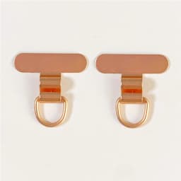 1/2PCS Mini Mobile Phone Lanyard Patch Pad Stainless Steel Silent Hole Clip Ultra-thin Metal Back Patch Sturdy Connection Piece
