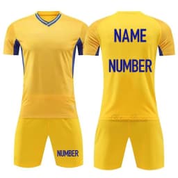 Custom Men Soccer Uniforms For Team Short Sleeve Kits Youth College Football Jerseys Set Quick Dry Sports Shirts Suit Tracksuits
