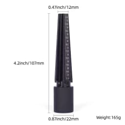 Wax Ring Sizer Mandrel Wax Tube Cutter Enlarge Holes of Carving, Ring Molds, Sculpting Jewelry Wax Rings Modeling, Inner Diamet