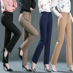 High-QualityWomen's Spring and Autumn Elastic High Waist Thin Straight Pants Knitted Extra Large CasualLeggings Y2k Pants S-10XL