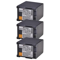 Batmax BP-828 BP828 2900mAh battery for Canon VIXIA XA20,XA25,XA35, XA40, XA45, XA50, XA55, XA65,XA70,XA75,HF G30,G40,XF400