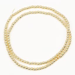 14K Gold Plated Natural Hematite Irregular Shape Loose Spacer Beads for Jewelry Making DIY Gorgeous Bracelets Necklace Earrings
