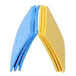 10pcs iron head cleaning sponge, high temperature resistant and thickened sponge, special for soldering iron holder.
