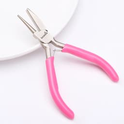 4.72-Inch Professional Round Concave Pliers, Used For Jewelry Making Mini Precision Wire Loop Tools, Ideal DIY Manual Tools
