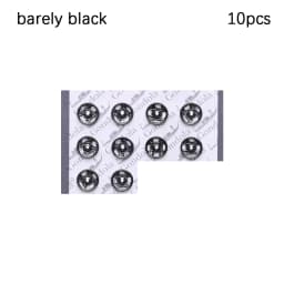 10/24PCS Tiny Metal Buckle Invisible Snap Mini Buttons Buckles for DIY Doll Clothes for 1/6 Doll Clothing Sewing Accessories