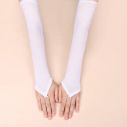1 Pair Sexy Lace Fingerless Thin Transparent Mesh Party Gloves Arm Sleeves Cosplay Dinner Dance Hook Finger Mittens