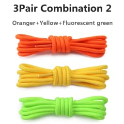 Classic Round Shoelaces Durable Polyester Sneakers Shoe laces Solid Boots Laces for Shoes 70/90/120/150cm 1Pair Free Shipping