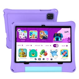 10.1-Inch Children's Tablet Android 16 WIFI Eight Core Processor 30GB (6+24) RAM 64GB ROM YouTube with EVA Protective Case