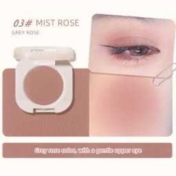 Diamond Silver Eyeshadow Lasting Waterproof Monochrome Shiny Eye Makeup Palette Shimmer Matte Grey Pink Brown Eye Shadow Cosmeti