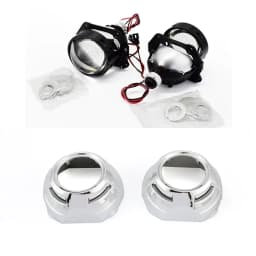 Ronan 40W 3inch Bi-Led Projector Lens 4.3K 6K 2000LUX for H1 H4 H7 9005/9006 Socket Car Headlight Retrofit Upgrade Full Kit