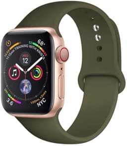 Strap For Apple Watch band 45mm 44mm 41mm 42mm 40mm 49mm 38mm Silicone correa bracelet iWatch series 9 8 5 4 3 8 6 SE 7 Ultra
