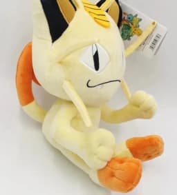 25cm Original Plush Toy Cute Meowth Soft Kawaii Cute Best Gifts for Anime Cartoon Plush Doll Figure Toy for Kids Birthday Gift