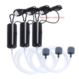Aquarium USB Air Pump Fish Tank Air Compressor Aquarium Portable Mini Oxygenator Oxygen Aerator Aquarium Accessories 5V