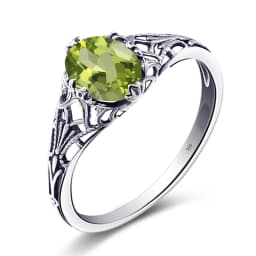 Original Female Ring 100% 925 Sterling Silver Oval Red Garnet Color Rings for Women Art Deco Revival Vintage Jewelry Wholesale