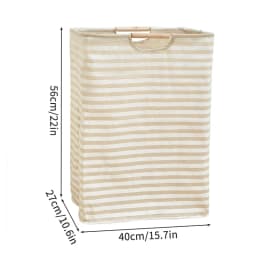 Large Capacity Laundry Storage Dirty Clothes Storage Basket with Handle Hamper Collapsible Laundry Basket Bathroom Accessories