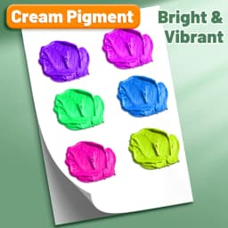 Acrylic Paint Set 12/18/24 Colors 5ml/0.17oz,Water-Proof Portable Art Rich Pigments for DlY Craft,Drawing,Painting,Canvas, Rock