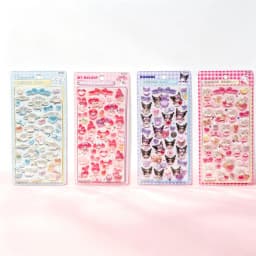 Sanrio 3D Crystal Stickers – Suitable for Decorating Phone Cases, Journals, and Scrapbooks; Great as Gifts for Children