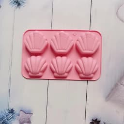 6 Cavity Silicone molds Flower Soap Mold DIY Handmade Soap Mold Handmade Chocolate Biscuit Cake Decoration for Baking Mold Craft