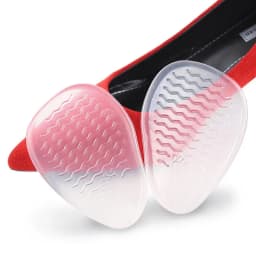 1Pair Shoe Pads Forefoot Cushion Silicone Foam Massage Non Slip High Heels Insole Pain Relief Metatarsal Ball Foot Support Soles