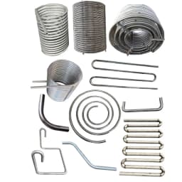 OD2mm to 9.53mm 304 Stainless Steel SS Coiled Tubing/Cooling Tube Factory, Customized Stainless Steel Coil Pipe
