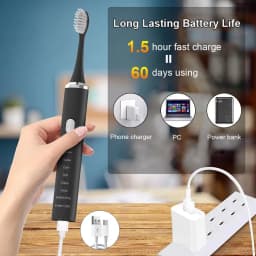 Electric Toothbrush For Teeth Brushes Vibration Dental Tooth Cleaner USB Rechargeable Sonic Electric Toothbrush Tooth Brush