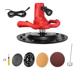 1700W Electric Trowel Wall Smoothing Machine Polishing Machine Concrete Cement Mortar Trowel with Portable Concrete Drill Mixer