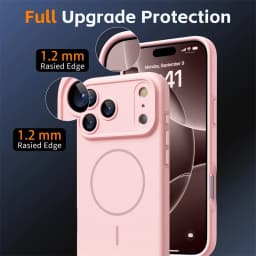 Magnetic Silicone Soft Case for Magsafe IPhone 17 Air 16 15 14 13 12 18 Pro Max Plus 17Pro i Phone i17 i18 ProMax Mac Safe Cover