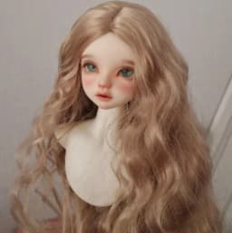 BJD Doll Wig1/3 1/4 1/6 1/8 Big Wavy Hair Many Color Wig High Temperature Wire