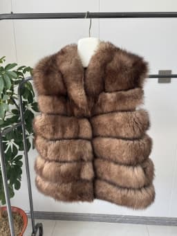 2026 NEW style Fox Fur Coat Real Winter New Outwears Women's Fashion Luxury Jacket High Quality Clothing Natural And Stand Colla