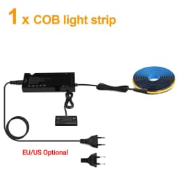 1-10PCS 12V Black COB LED Strips With Smart Double Door Sensor Switch Cabinet Light Set for Kitchen Under Cabinet Wardrobe