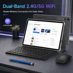 10 inch Tablet Android 16 8-Core Tablet 26GB+128GB 1TB Extended WiFi 6 8MP Stylus Keyboard Mouse Headset PC PAD Set