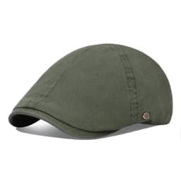 VOBOOM 100% Man's Beret Cotton Gatsby Hat Ivy Cap Irish Hunting Newsboy Cap Flat Cap Cabbie Hats Driving Golf Caps
