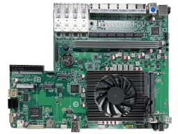 Topton 1U Rack Mounted Firewall Mini PC Intel Atom C3758 C3808 C3958 4*10G SFP 6*1G LAN DDR4 NVMe PfSense OPNsense NAS Server